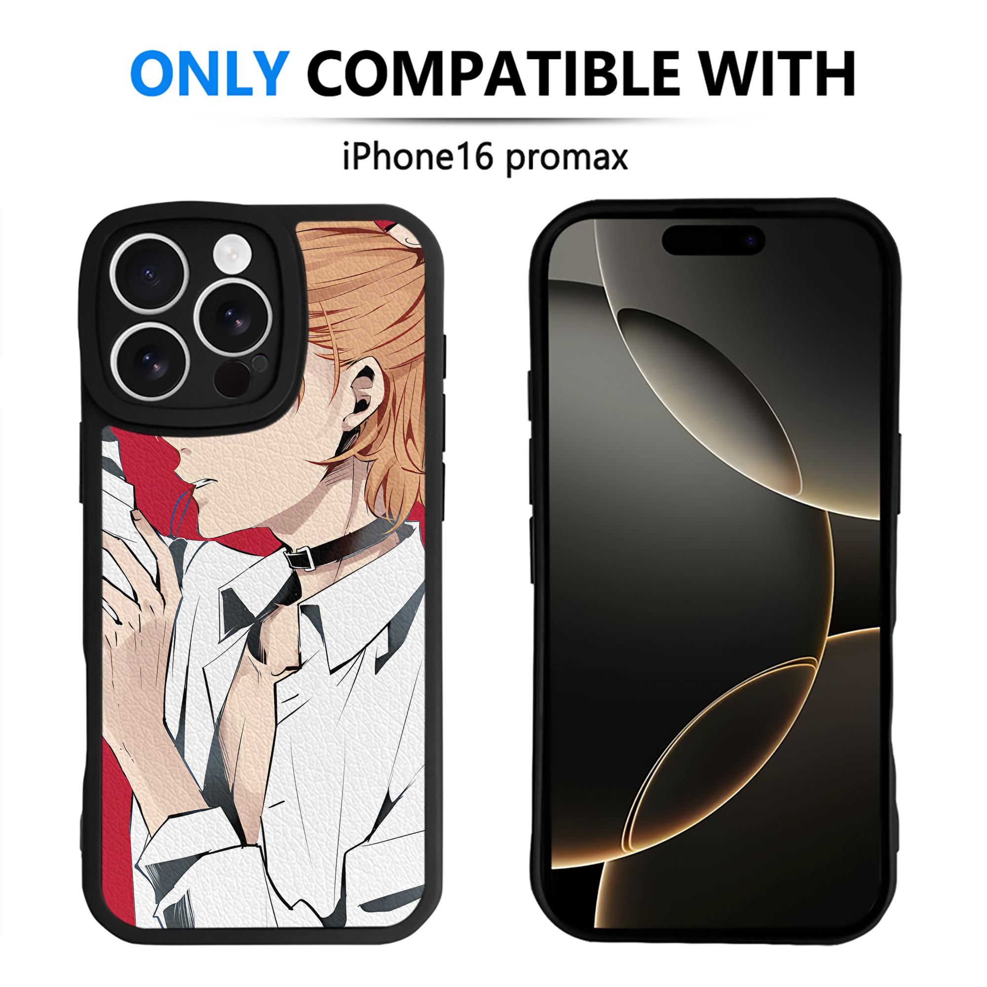 （画像用） 文豪ストレイドッグス Bungo Stray Dogs 【iPhone 16シリーズ対応】シリコンスマホケース（レザー調） 材質：シリコン
